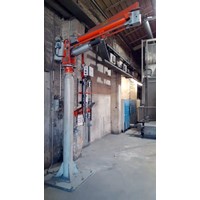 Column-mounted slewing manipulator 48kg HUSCH